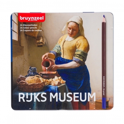 Rijks Museum Colored Pencil Tin 50-Color Set