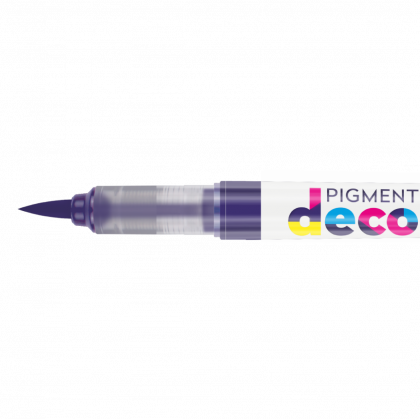 Karin Pigment Decobrush Crafting Brush Marker Pen, Pastel Colors