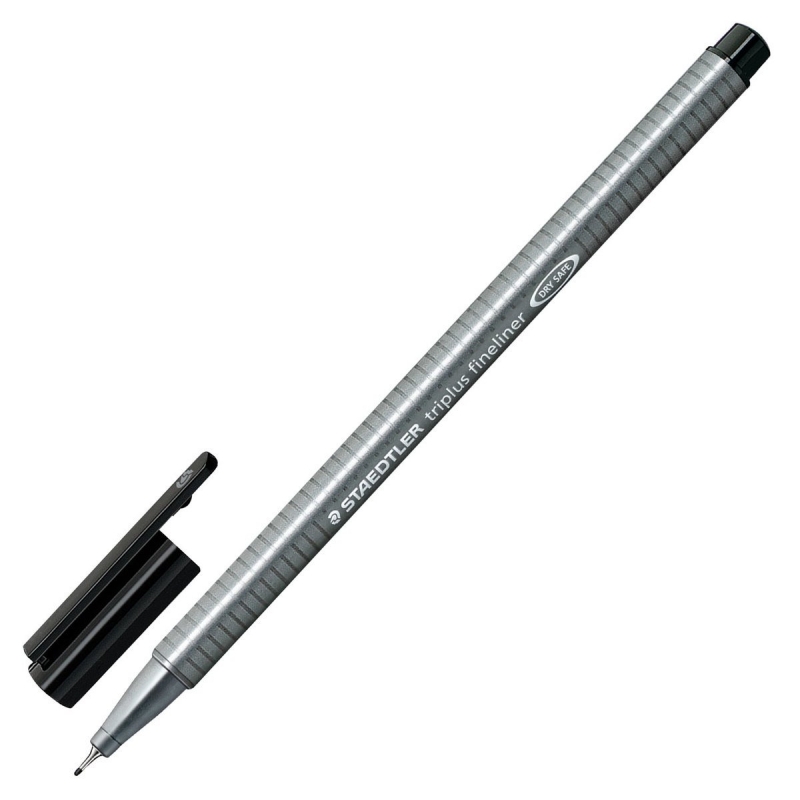 Staedtler Triplus Fineliner Pen - 0.3 mm - Black