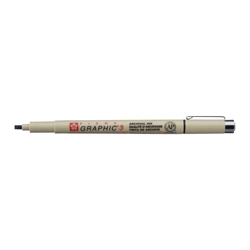 Sakura Pigma Sensei - 3mm Chisel Tip Marker