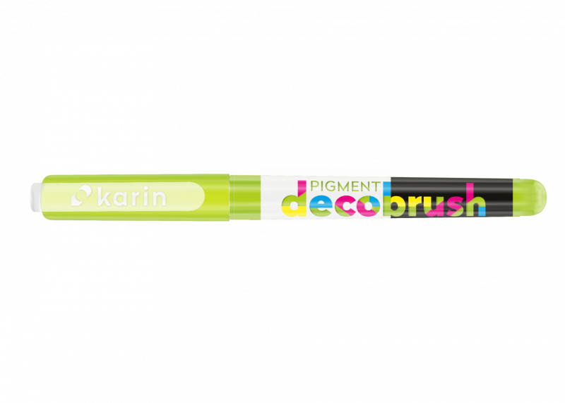 Karin Decobrush Pigment Marker Open Stock-Lime Green 397U