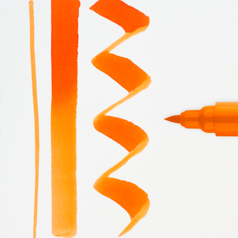 Ecoline Brush Pen - Deep Orange