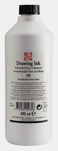 Talens Black Indian Ink 30 ml