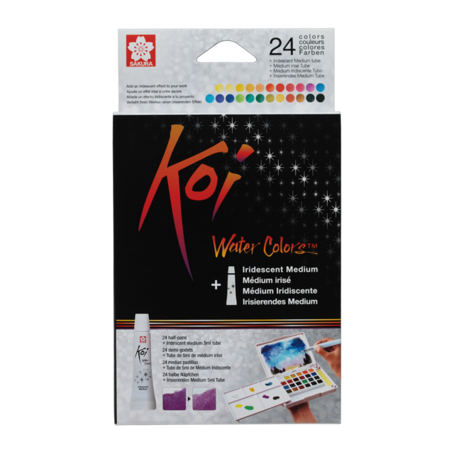 Sakura Koi Water Color 12 ml Set 24 Colors